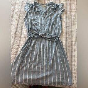 LOFT striped summer dress